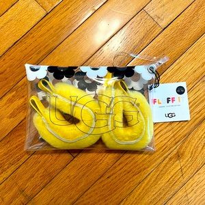 UGG Fluff It Strap Attachment - NIB - Never Worn! Yellow Large